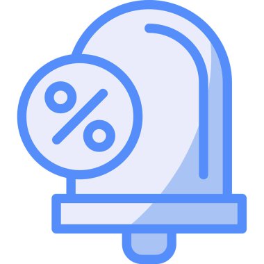 Fiyat indirimi iskonto simgesi - taslak biçimi