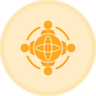 Bir yıldız simgesinin vektör illüstrasyonu