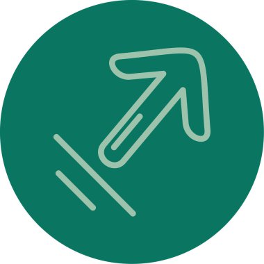 Yol simgesi vektör illüstrasyonu