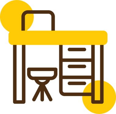 iş simgesi vektör illüstrasyonu