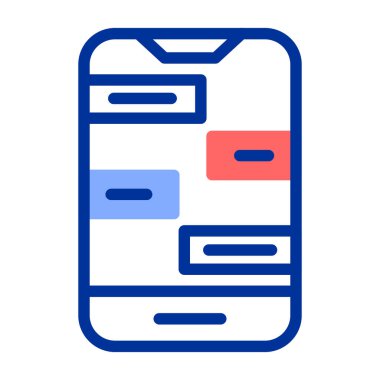 cep telefonu web simgesi basit tasarım