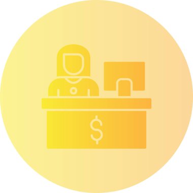 İş. Web simgesi basit illüstrasyon