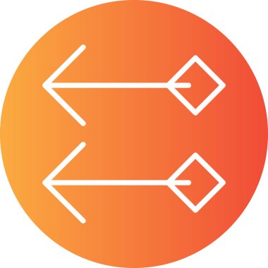 ok simgesi vektör illüstrasyonu