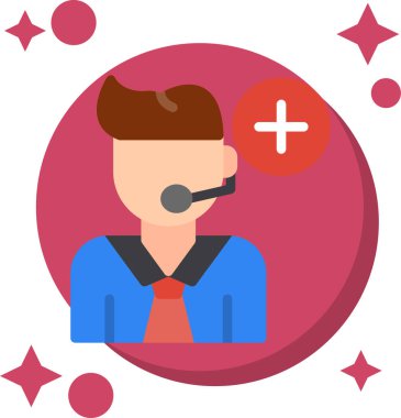 Çağrı merkezi. Basit simge