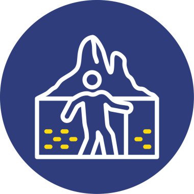 Hayır işi. Web simgesi basit illüstrasyon