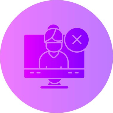 Bilgisayarın vektör illüstrasyonu