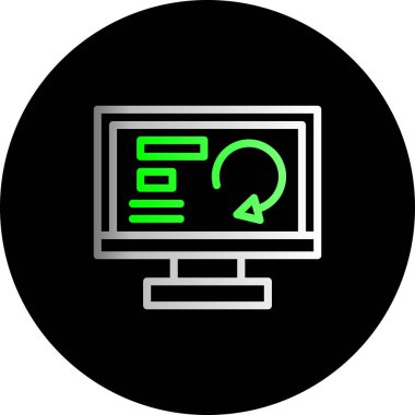 Moda düz dizaynında vektör seo simgesi