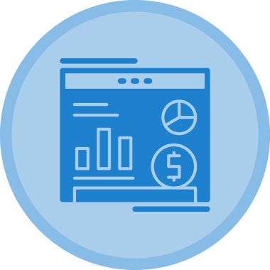 seo modern simgesinin vektör illüstrasyonu