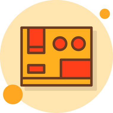 kutu simgesi, vektör illüstrasyonu