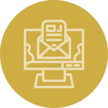 seo modern simgesinin vektör illüstrasyonu