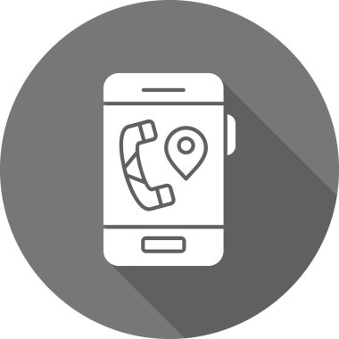 vektör çizim tasarım telefon simgesi