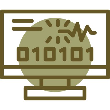 bilgisayar simgesi vektör illüstrasyonu