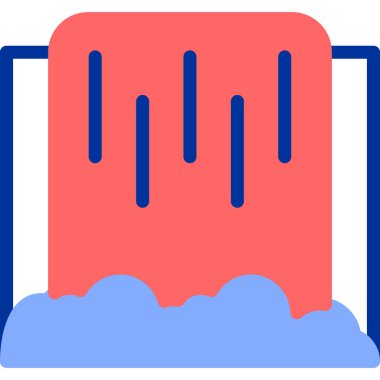 Kitap. Web simgesi basit illüstrasyon