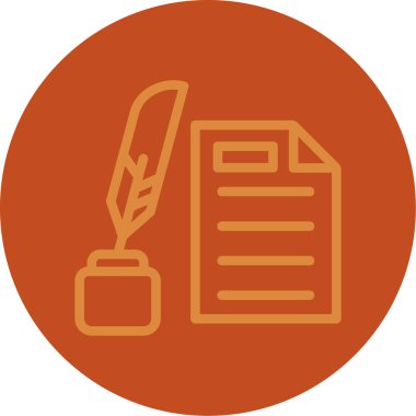 Modern eğitim ikonunun vektör illüstrasyonu