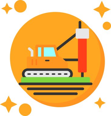 Fabrika fabrikası sanayi simgesi