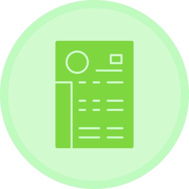 kalem ile belgenin vektör simgesi