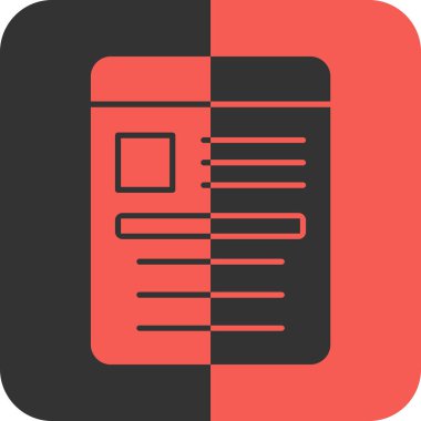 vektör illüstrasyonu, dosya simgesi