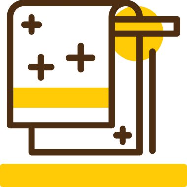 Bir fincan simgesinin vektör illüstrasyonu