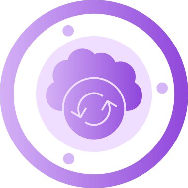 hava durumu web simgesi vektör illüstrasyonu