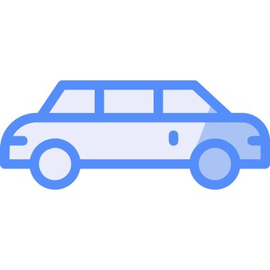 - Araba. Web simgesi basit illüstrasyon