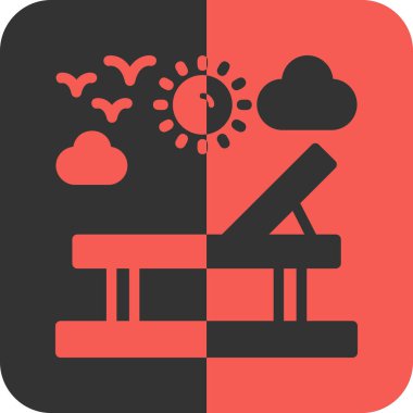 Modern b 'nin vektör illüstrasyonunda müziğin eksik simgesi