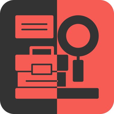 Yazıcı simgesi vektör illüstrasyonu