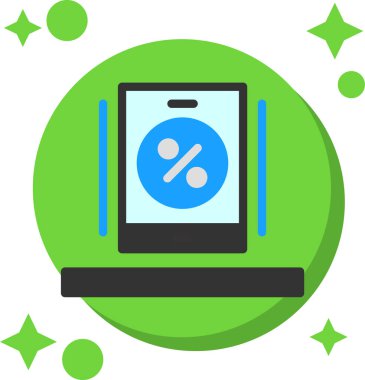 tablet simgesi, vektör illüstrasyonu