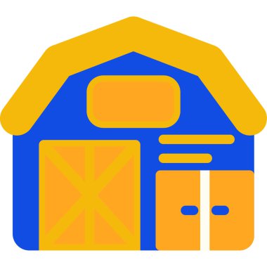 Ev. Web simgesi basit illüstrasyon