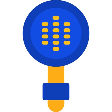 Golf simgesi, basit vektör illüstrasyonu