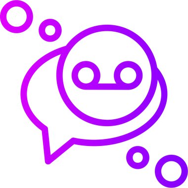 Konuş. Web simgesi basit illüstrasyon