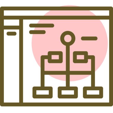 modern simge vektör illüstrasyonu