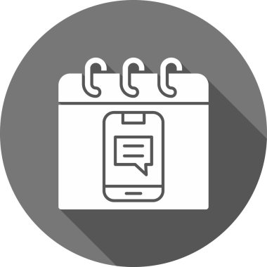 telefon simgesi, vektör illüstrasyonu