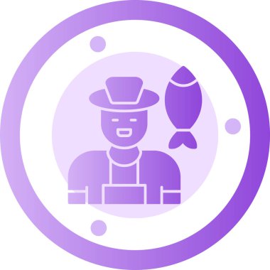 Adamım. Web simgesi basit illüstrasyon