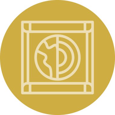 Modern simgenin vektör illüstrasyonu