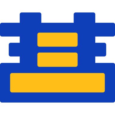 Modern b 'nin vektör illüstrasyonu eksik simgesi