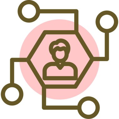 seo modern simgesinin vektör illüstrasyonu