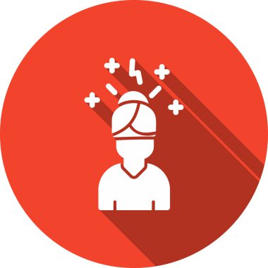 Bir doktor simgesinin vektör çizimi