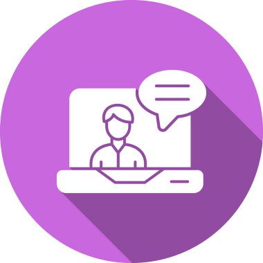 seo modern simgesinin vektör illüstrasyonu