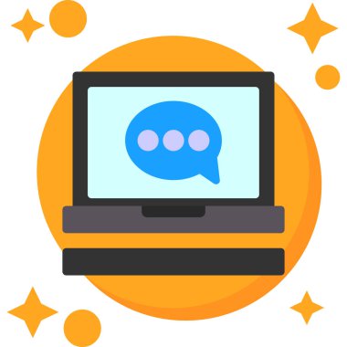 Çağrı merkezi. Web simgesi