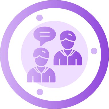 Benzersiz erkek kullanıcı profili vektör simgesi