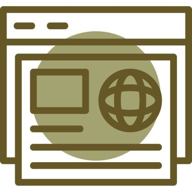 seo modern simgesinin vektör illüstrasyonu