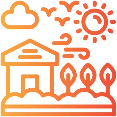 ev simgesi vektör illüstrasyonu