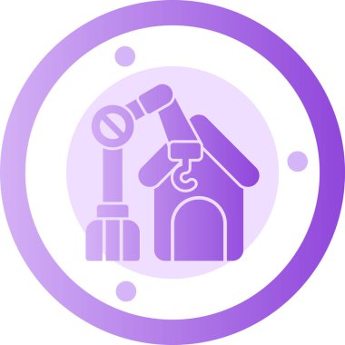 Bir büyüteçin vektör çizimi