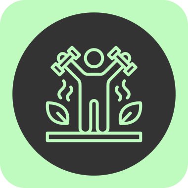 Bir çiftlik simgesinin vektör illüstrasyonu