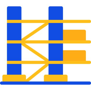 Köprü. Web simgesi basit illüstrasyon