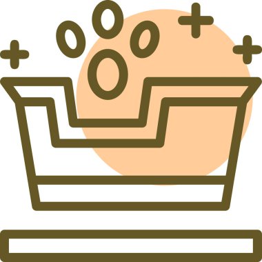 Alışveriş. Web simgesi basit illüstrasyon