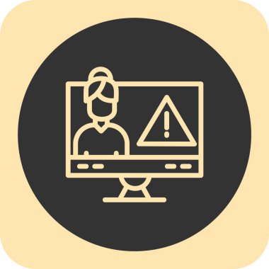 bilgisayar simgesi, vektör illüstrasyonu