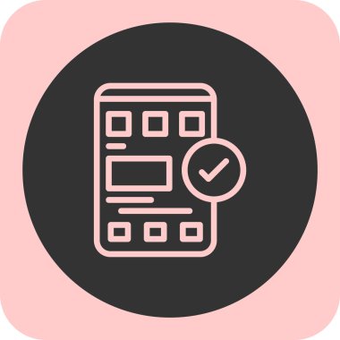 seo modern simgesinin vektör illüstrasyonu