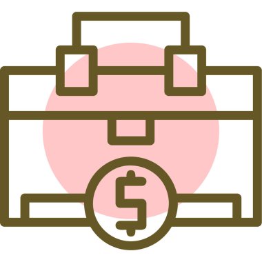 iş simgesi vektör illüstrasyonu