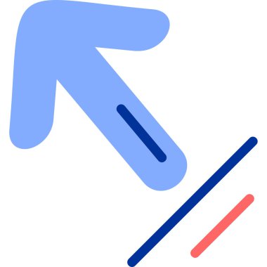 ok yönü simgesi doldurulmuş - taslak biçimi